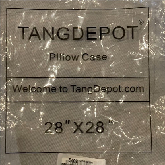 Tang depot 28” canvas throw pillow cover - Picture 4 of 6